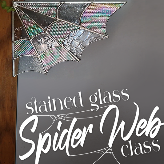 Stained Glass Spider Web Class